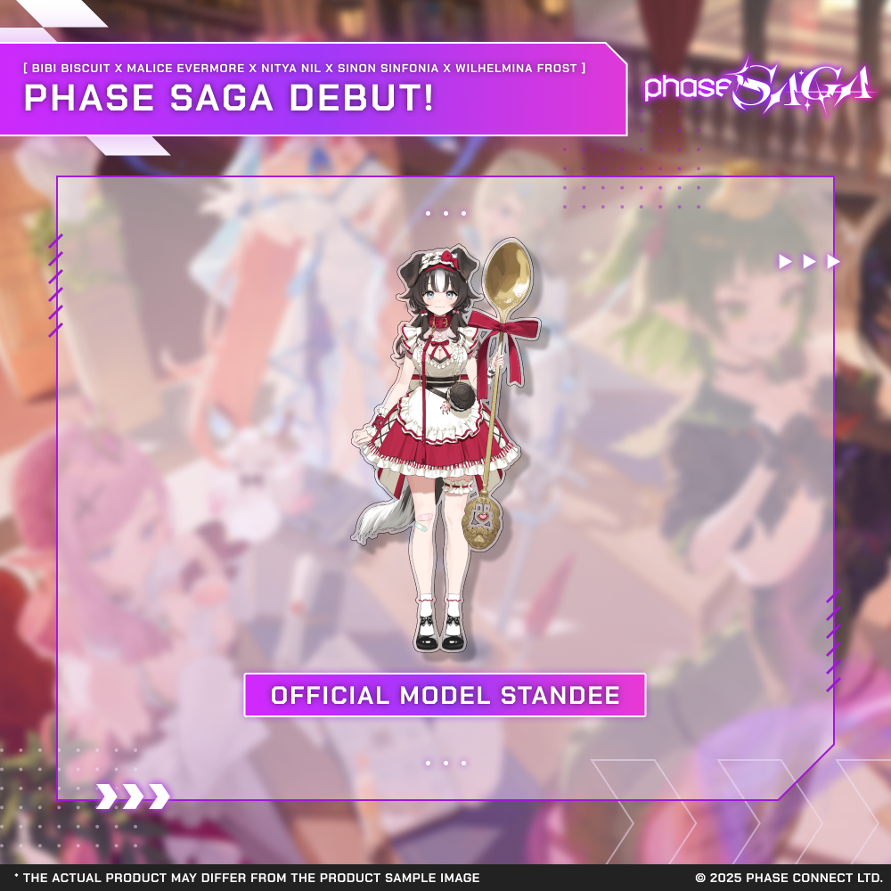 Bibi Biscuit 『びび・びすけっと』Official Model Standee – Phase
