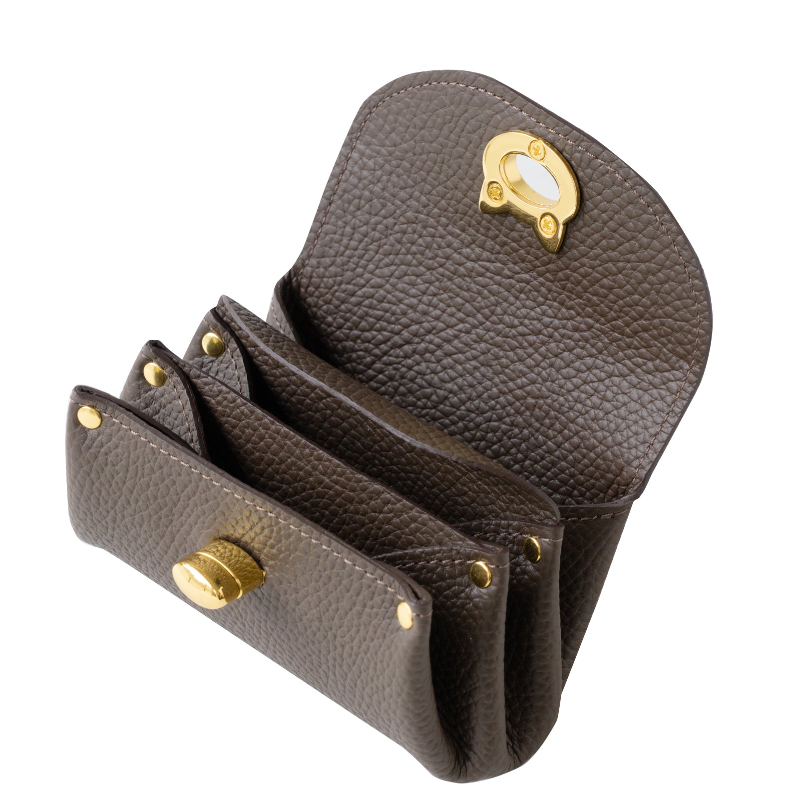 シェルウォレット CAT キュイール・マッシュ / チョコ -Philosophii