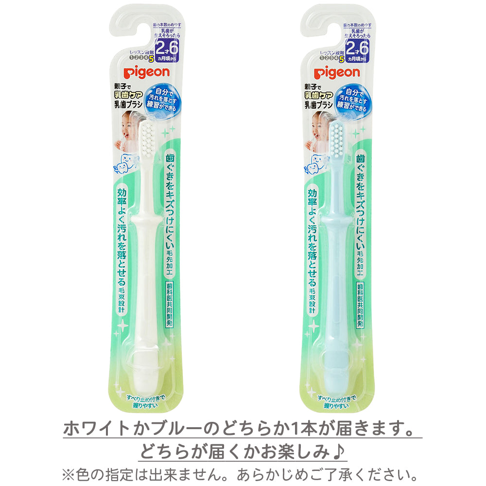 乳歯ブラシ レッスン段階5│ピジョン公式オンラインショップ