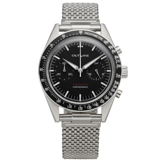 アウトライン・2レジスタークロノ シリーズ II （ブラックベゼル