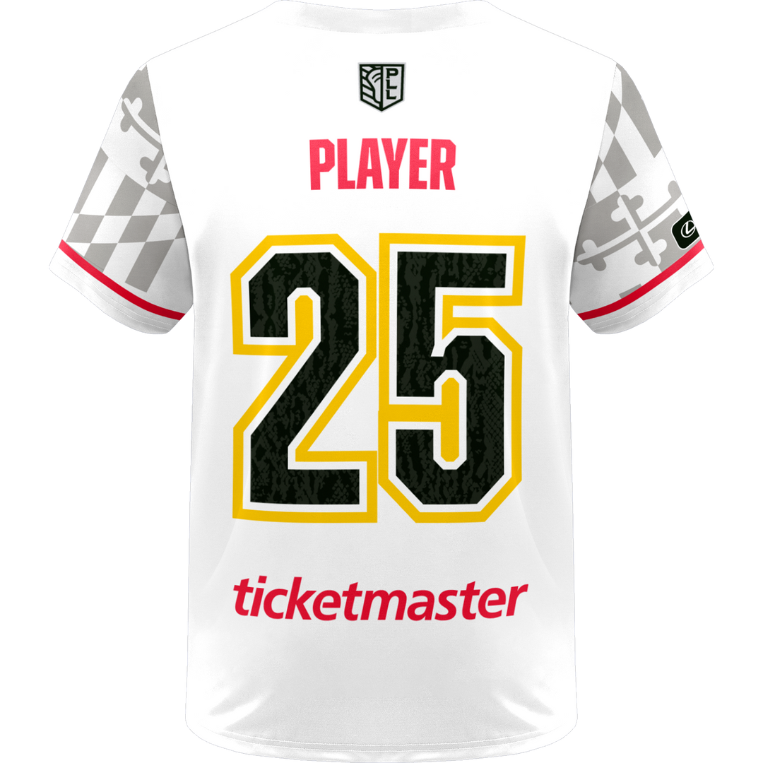 Champion Maryland Whipsnakes 2025 Home Player (Drop Down) Replica