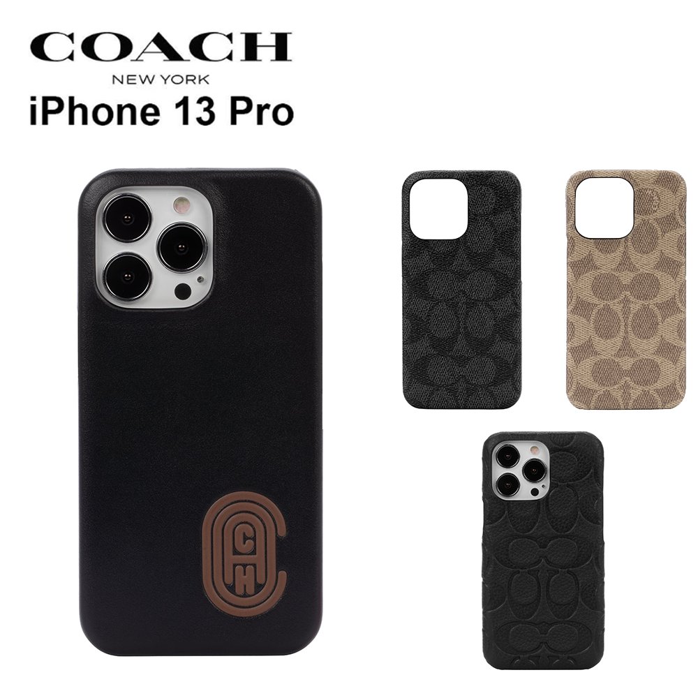 楽天市場】【正規代理店】 コーチ iPhone13 Pro スマホケース レザー