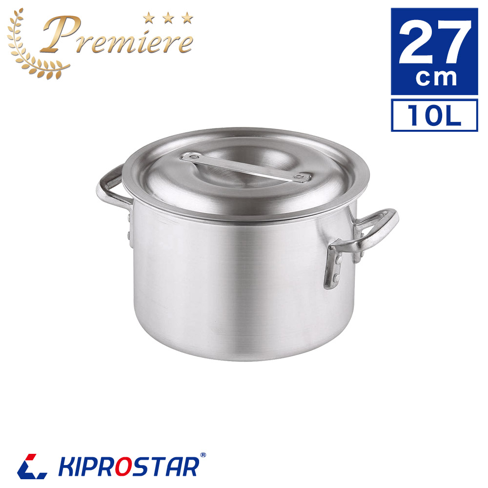 楽天市場】【業務用】アルミ製寸胴鍋 27cm蓋有 業務用/アルミ寸胴鍋