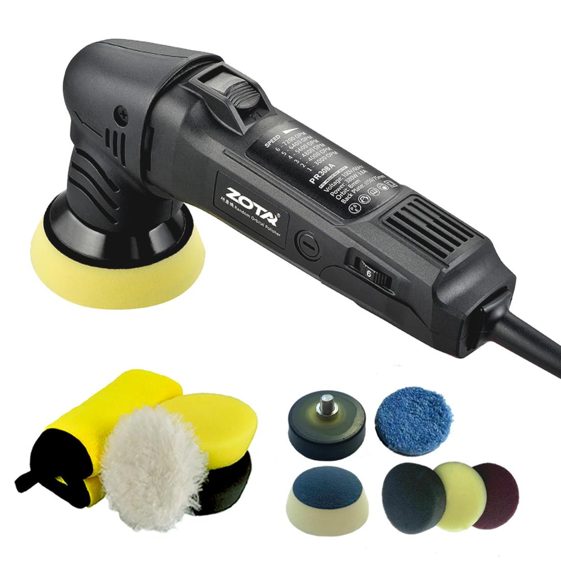 楽天市場】【送料無料】ZOTA ミニポリッシャー,50mm/75mmダブル裏板