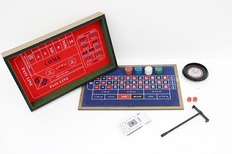 楽天市場】カジノセット カジノ5in1セット ルーレット&ブラック