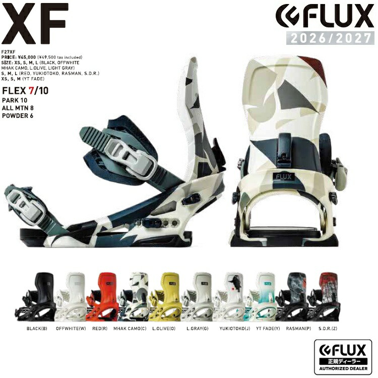FLUX スノーボードセットXF Blue Gray→M×1 S×1 楽天市場】25-26