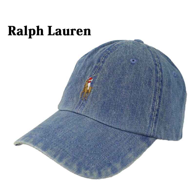 楽天市場】ポロ ラルフローレン キャップ シャンブレー ワンポイント