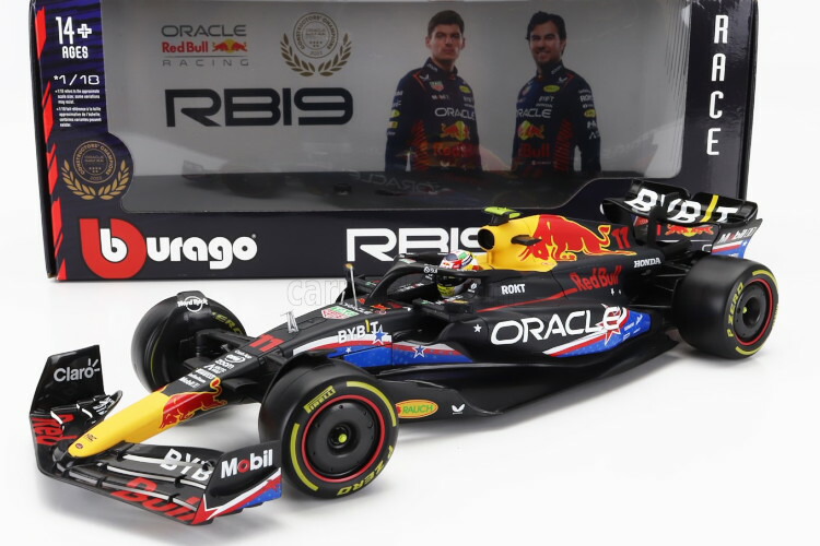 楽天市場】ブラーゴ 1/18 レッドブル F1 RB19 チーム オラクル
