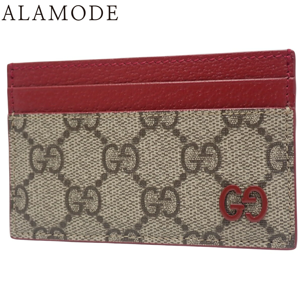 楽天市場】GUCCI グッチ GGキャンバス レザー カードケース パスケース