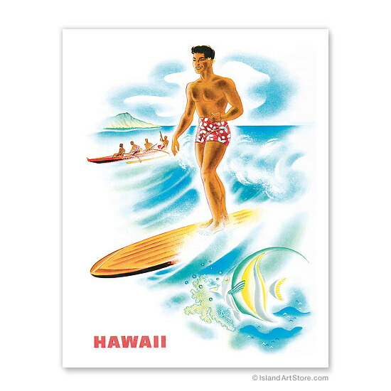 楽天市場】【ハワイアン アートプリント】海 ビーチ サーフボード