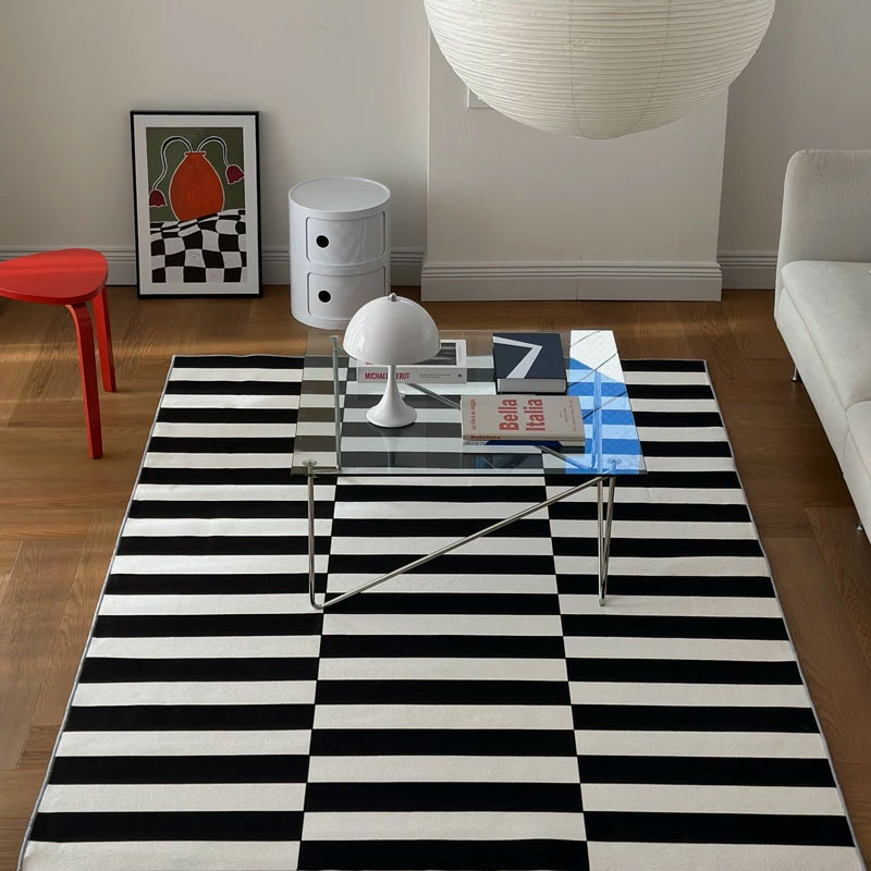 楽天市場】【NEW】IKEAイケアSTOCKHOLM ストックホルムラグ 平織り