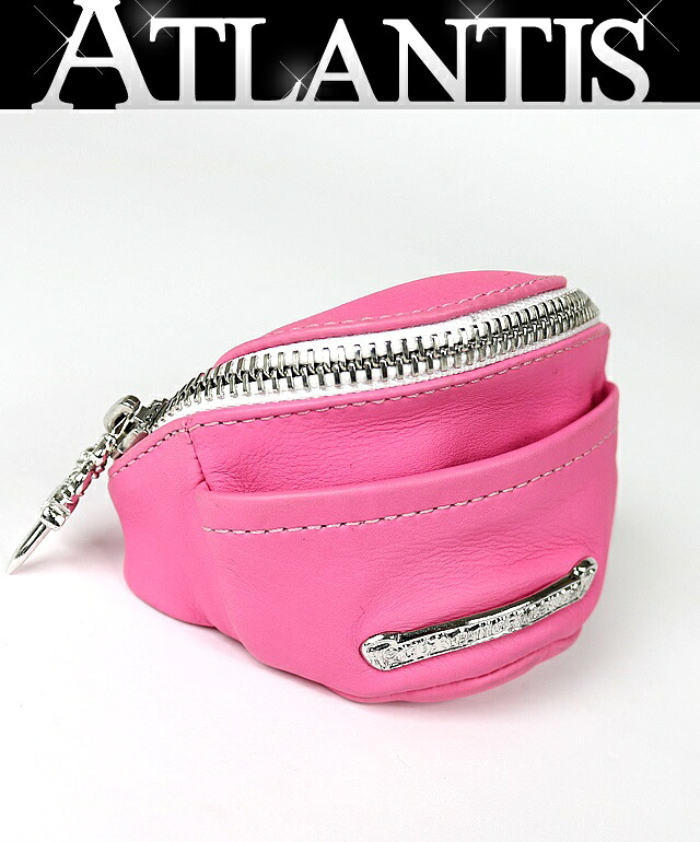 楽天市場】CHROME HEARTS クロムハーツ 巾着 レザーポーチ 革袋 保管袋