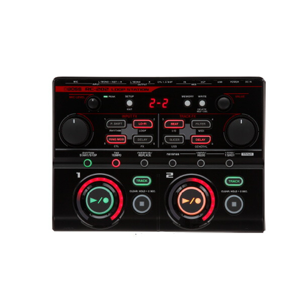 楽天市場】BOSS Loop Station RC-202ボス ループステーション ルーパー