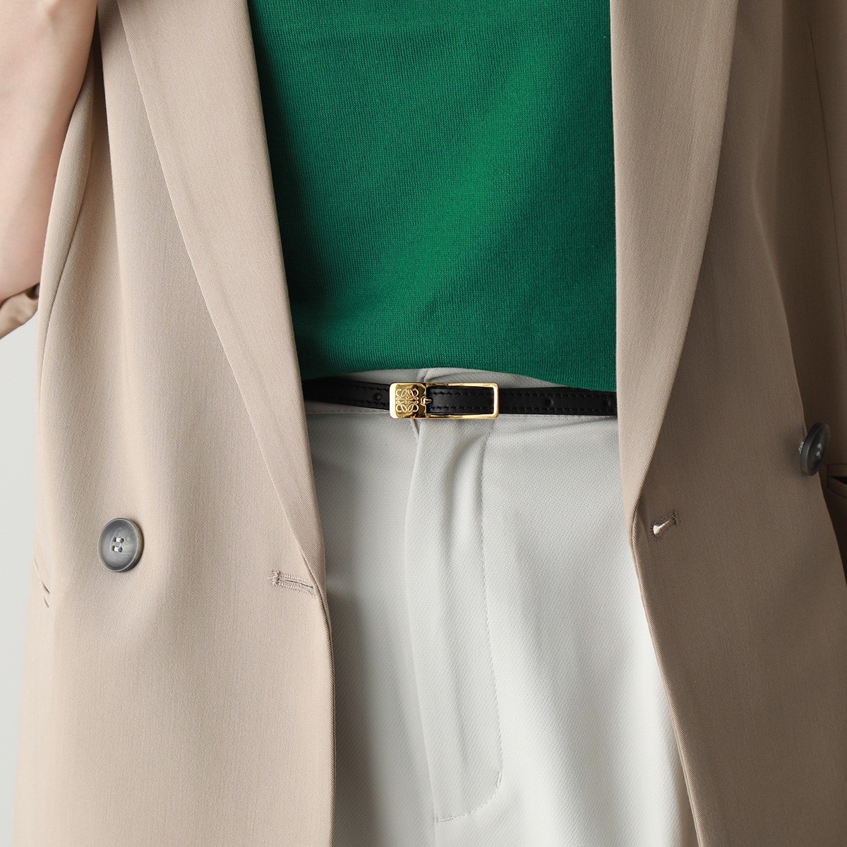 LOEWE ロエベ ベルト AMAZONA PADLO アマソナ パッドロック E619Z16X13