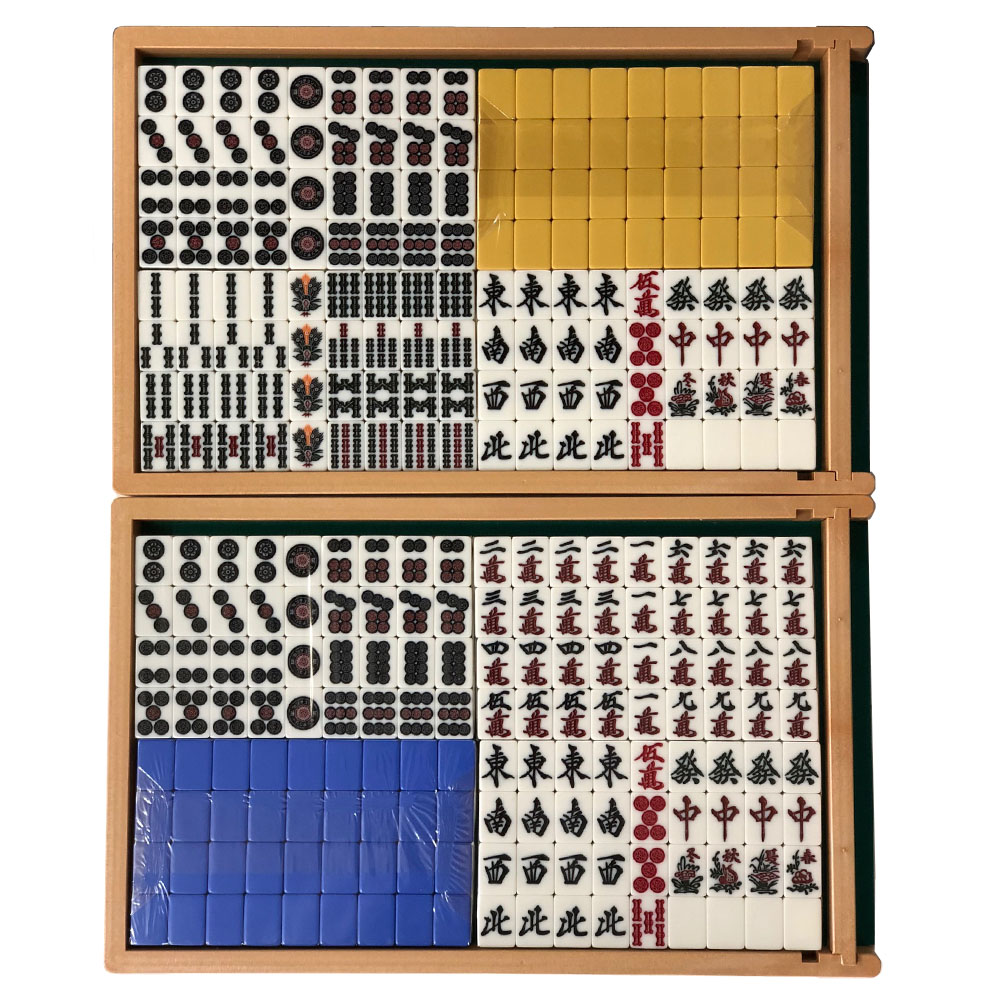 楽天市場】麻雀 セット 麻雀牌 全自動麻雀牌 【アモスBN牌】 青色
