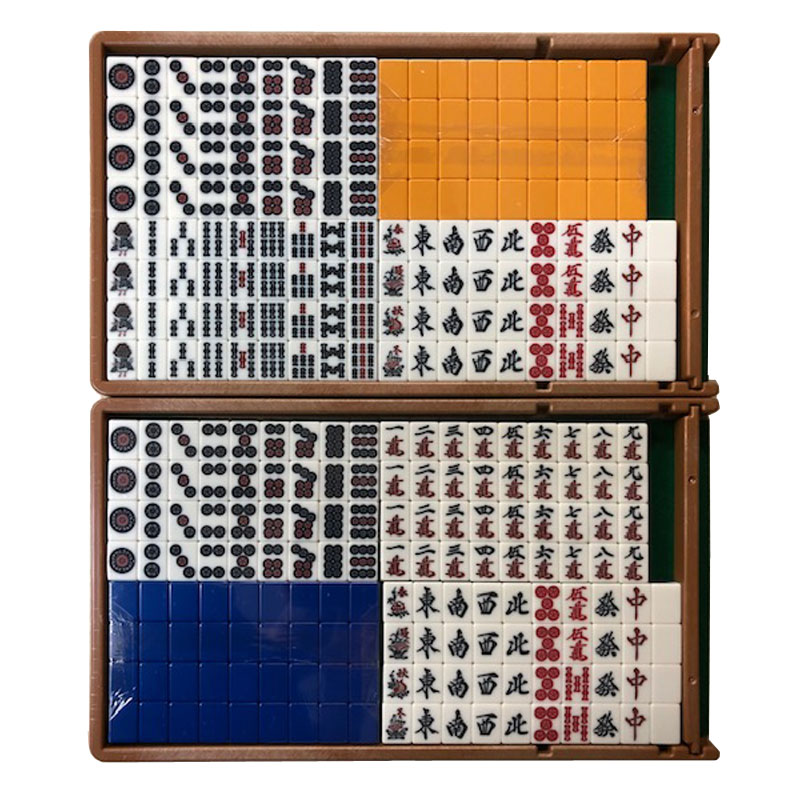 楽天市場】麻雀 セット 麻雀牌 全自動麻雀牌 【アモスBN牌】 青色