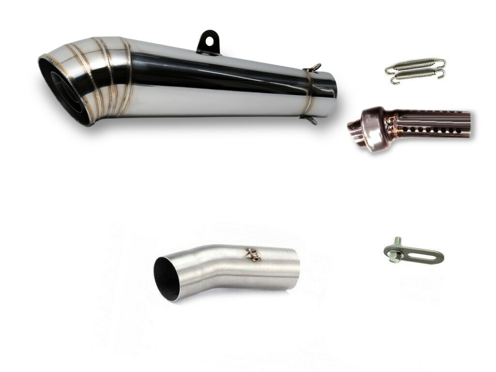 楽天市場】ZX-6R/RR 07-08 RS-5 ステンレス スリップオン マフラー