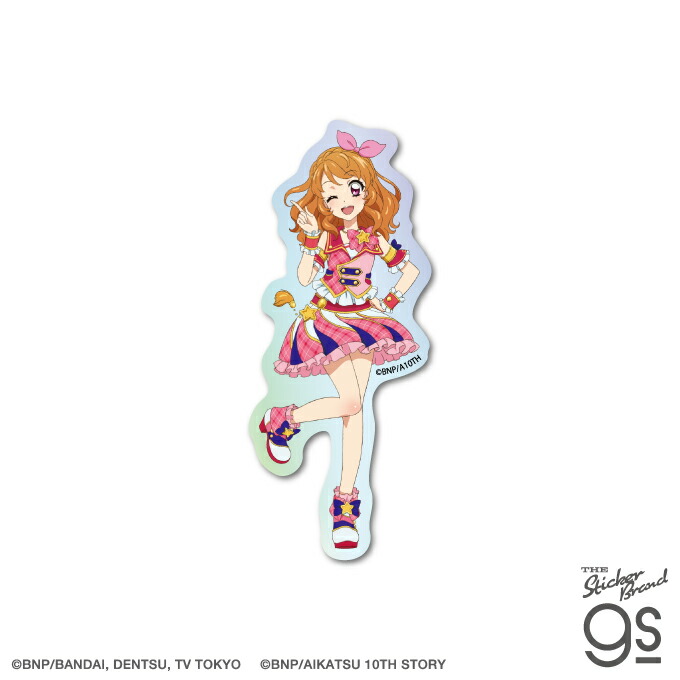 楽天市場】アイカツ！ ホログラムステッカー 紫吹 蘭 アイドル アニメ