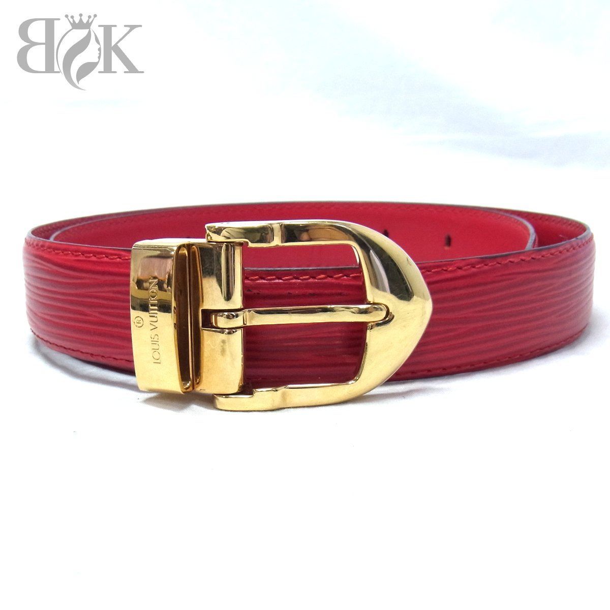 楽天市場】ルイヴィトン LOUIS VUITTON ベルト エピ サンチュール LV