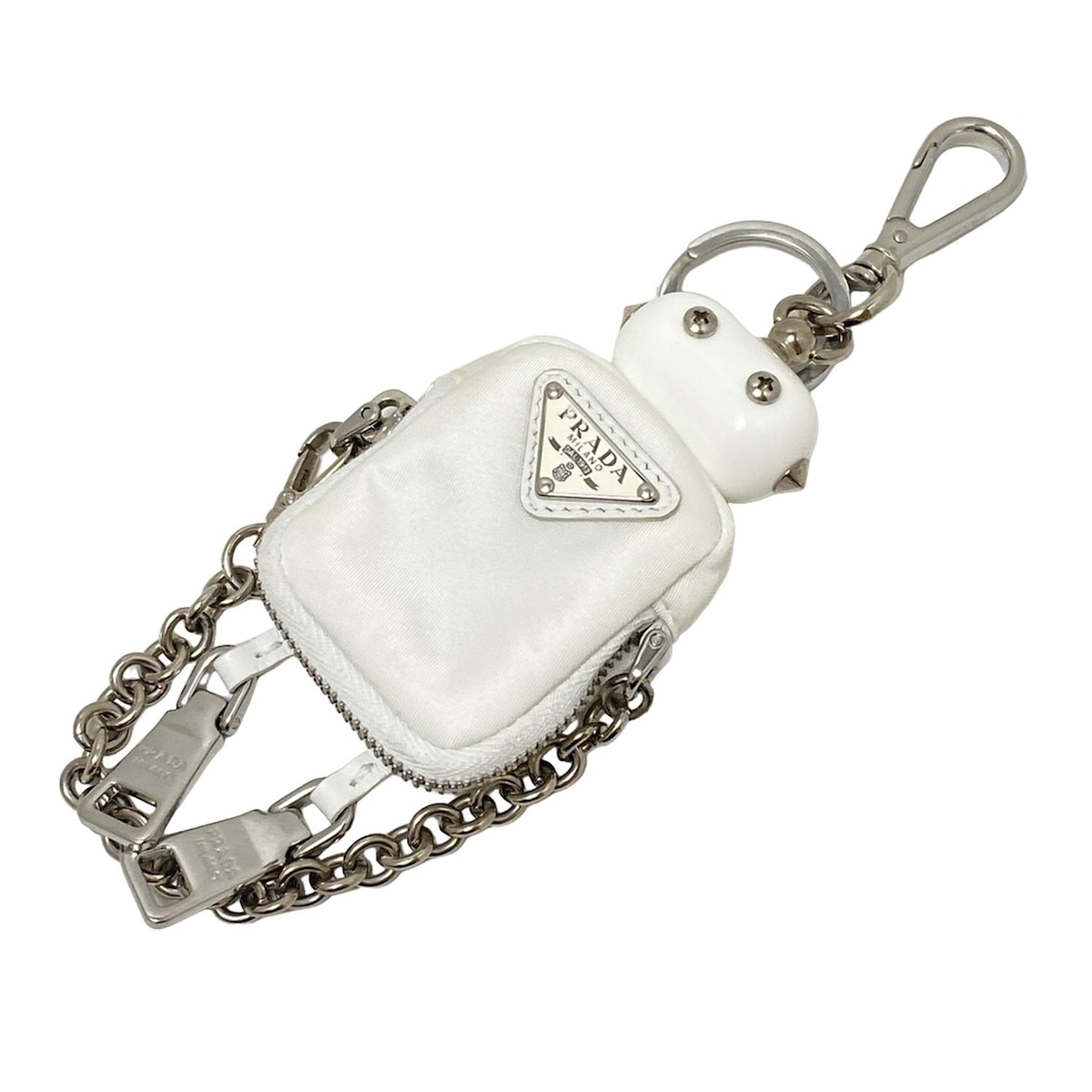 楽天市場】プラダ ロボット キーリング バッグチャーム サフィアーノ