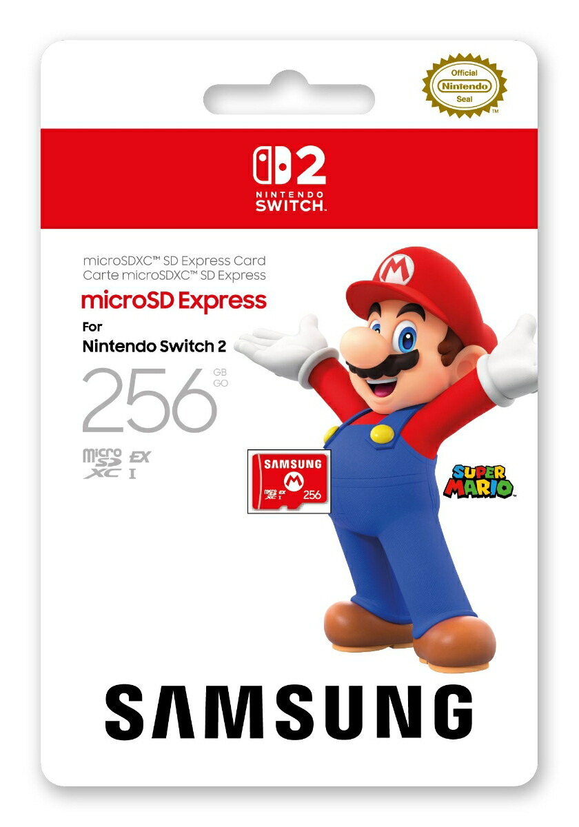 楽天ブックス: Samsung microSD Express Card 256GB for Nintendo