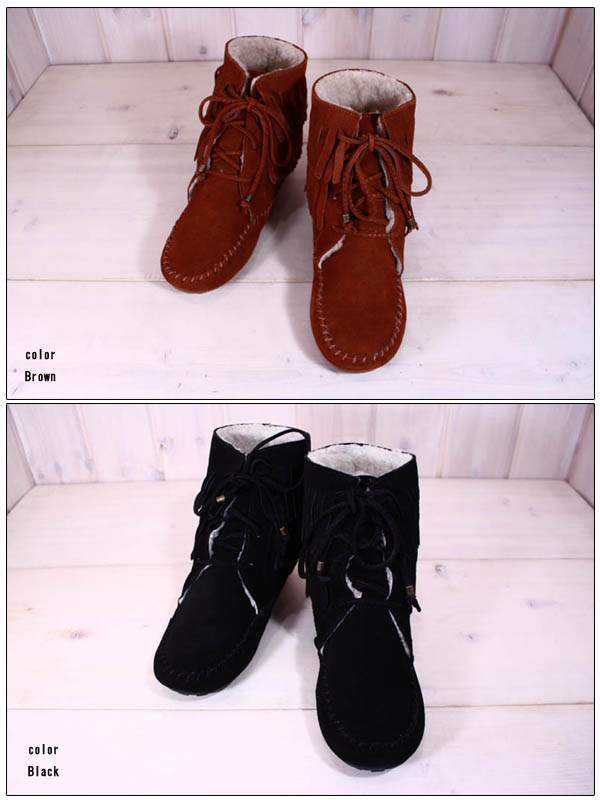 楽天市場】ミネトンカ/MINNETONKA シープスキンアンクルブーツ