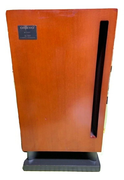 楽天市場】【中古】 ONKYO アンプ内蔵サブウーファーシステム 75W SL