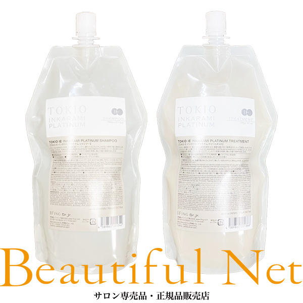 楽天市場】トキオ IE インカラミ プラチナム シャンプー 400ml