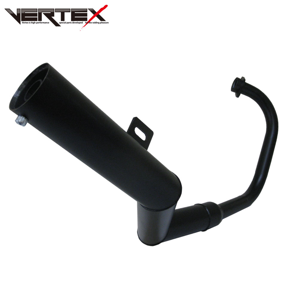 楽天市場】HONDA エイプ50 APE （PRETTYショート管） 黒 マフラー