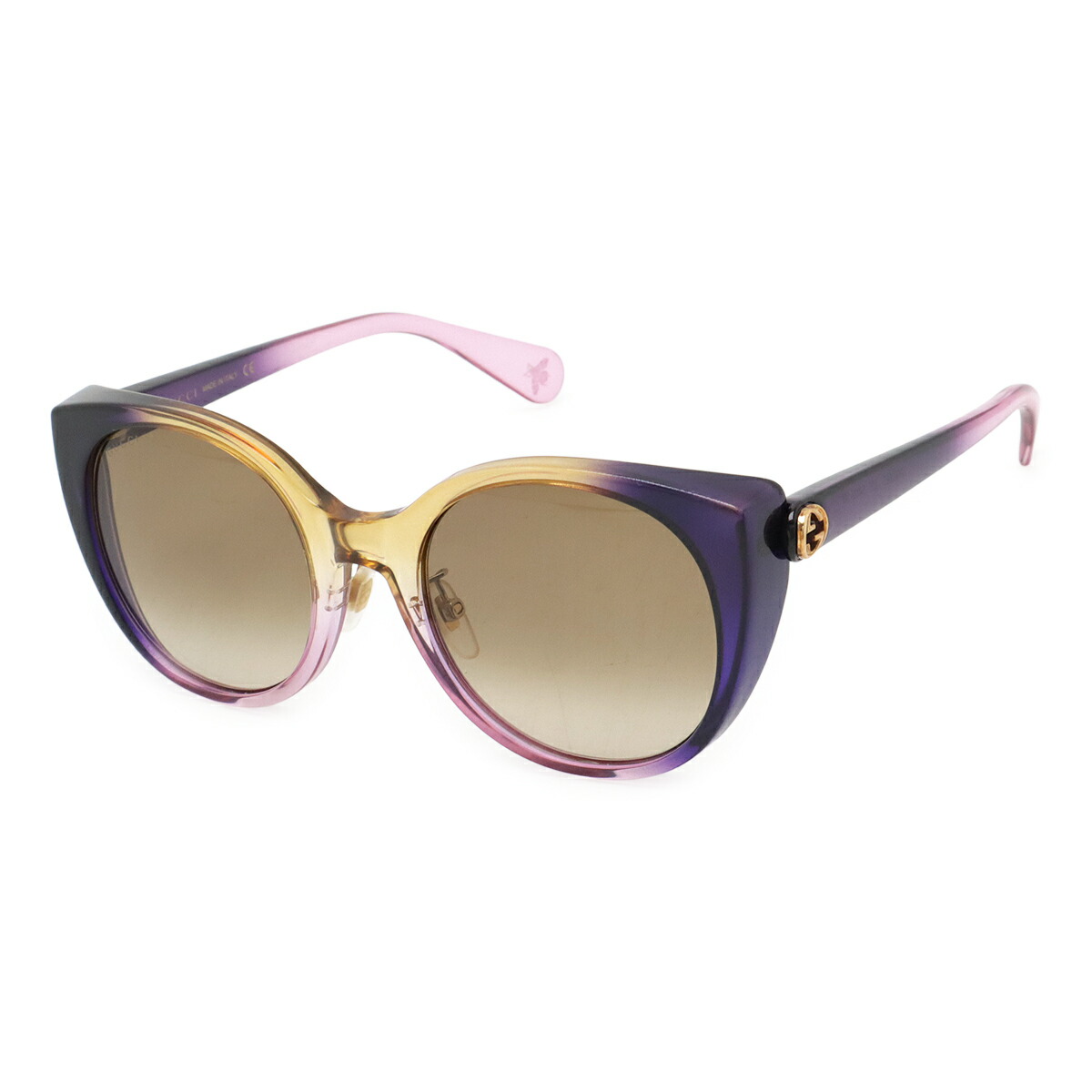 楽天市場】GUCCI グッチ サングラス GGロゴ 蜂 ビー ブラウン