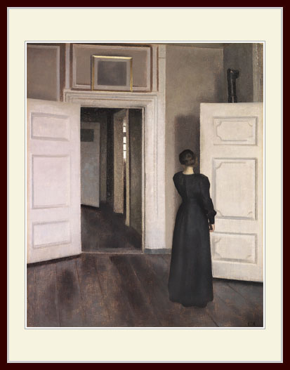 楽天市場】ヴィルヘルム・ハマスホイ 静寂の詩人／ヴィルヘルム