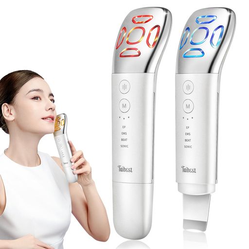 楽天市場】美顔器 EMS 微電流 3色LED 超音波振動 毛穴洗浄 3段階調整