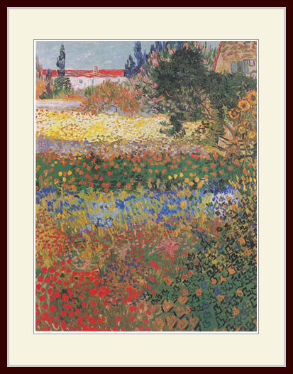 楽天市場】ゴッホ・[サンレミの療養院の庭] : グーピルギャラリー
