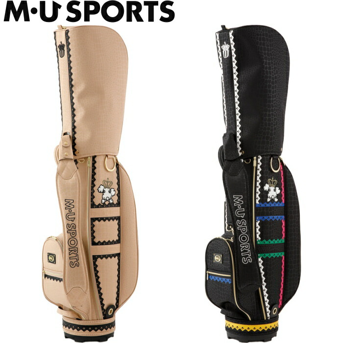 楽天市場】M・U SPORTS MUスポーツ 703R6132 キャディバッグ MU