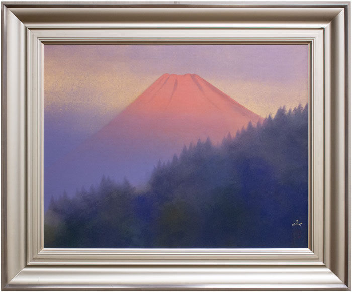 楽天市場】扇 敏之 「 池畔 」 日本画 P10 ( 10号 )【中古】 : 内田画廊