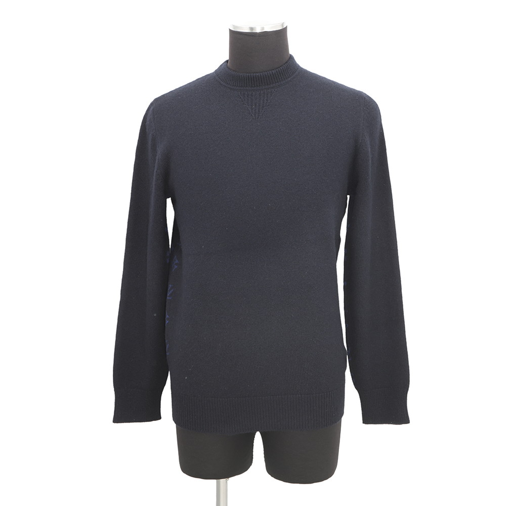 ルイヴィトン カシミヤ70%/シルク30% ニット Mサイズ イタリア製 LOUIS