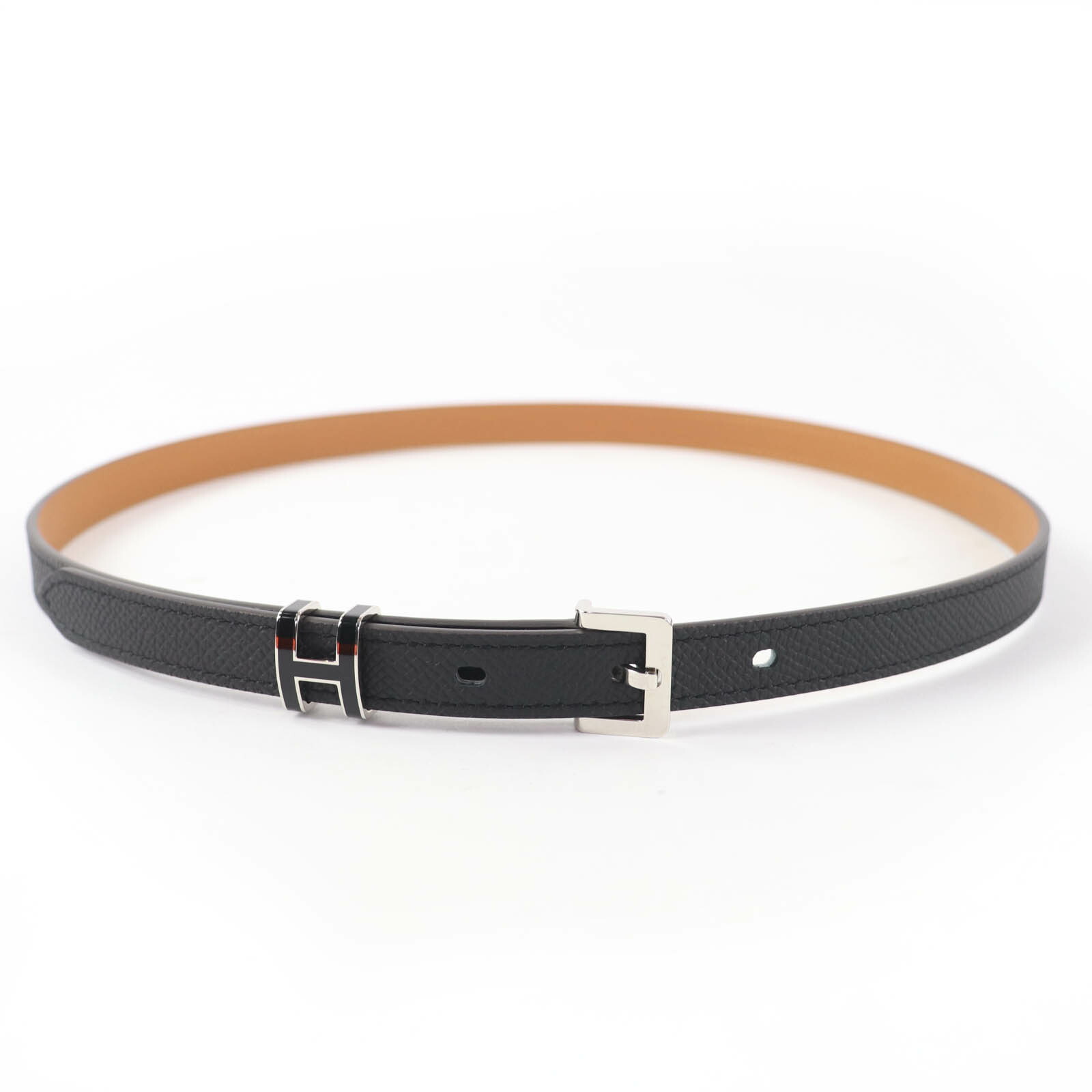 楽天市場】エルメス HERMES ポップH ギヨシエ 15 ベルト ブラック