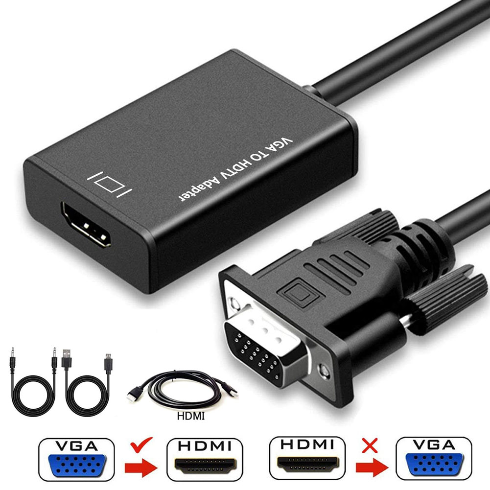 楽天市場】VGA to HDMI 変換 アダプター VGA 入力 HDMI 出力 HDMI