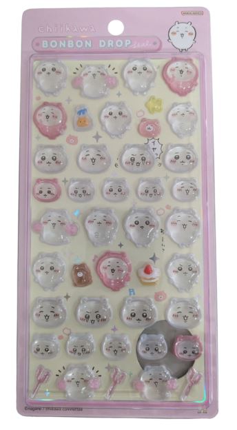 楽天市場】3匹 ちいかわ シール ちいかわ × ハチワレ × うさぎ