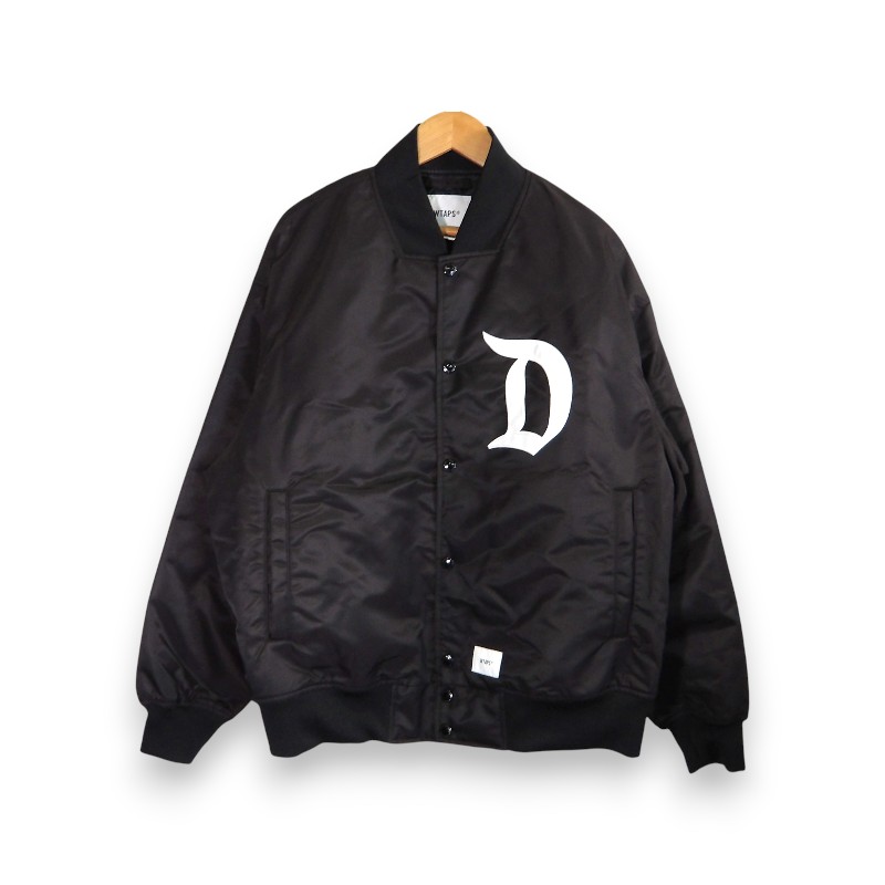 楽天市場】WTAPS 23aw TEAM JACKET NYLON LEAGUE SIZE-1 232TQDT-JKM05