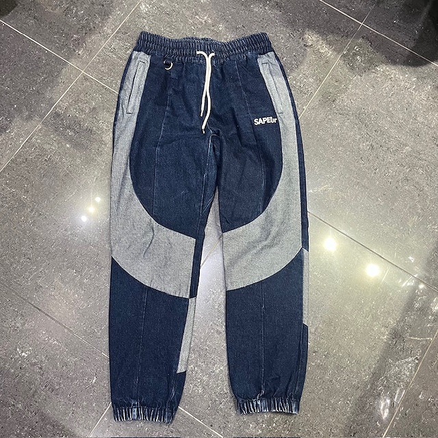 楽天市場】M【SAPEur DENIM TRACK PANTS INDIGO サプール デニム