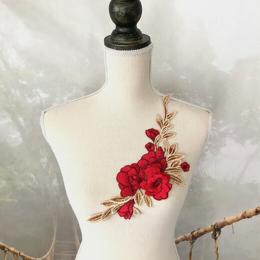 楽天市場】バトン レオタード モチーフ 衣装 花 レースモチーフ 薔薇