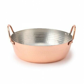 楽天市場】【中村銅器製作所/東京都】 銅天ぷら鍋 26cm(国産/日本産