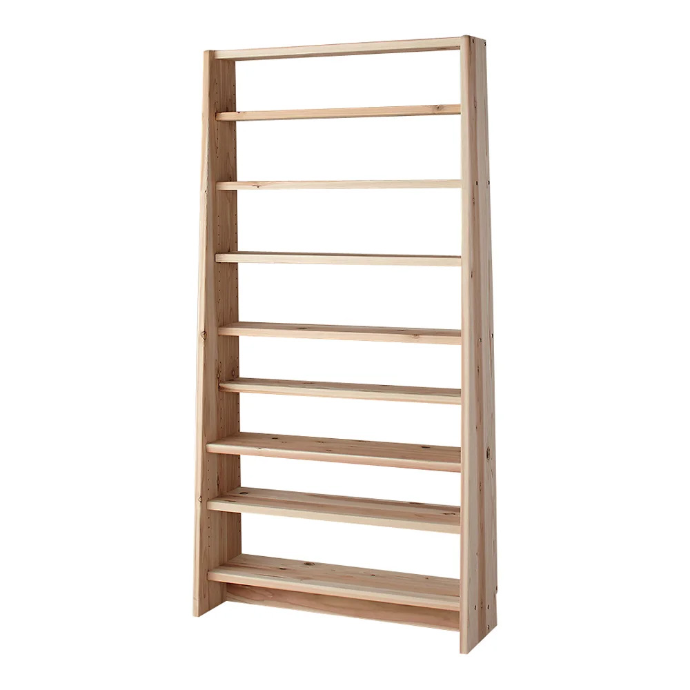 楽天市場】【クーポン配布中 3／1迄】 国産杉 薄型頑丈タワーシェルフ