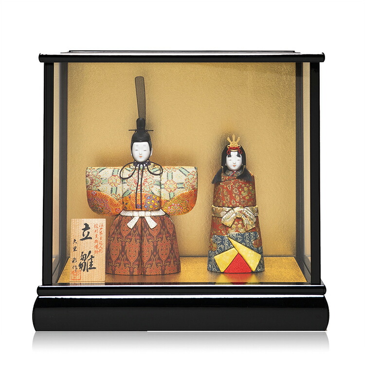 楽天市場】【ひな人形】木目込立雛：大里彩作【雛人形】 : 人形の伏見屋
