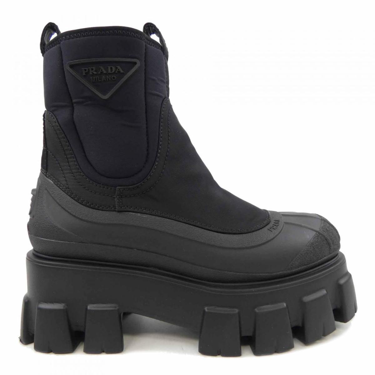 楽天市場】【プラダ】Prada モノリス ブラッシュドレッザー サイドゴア