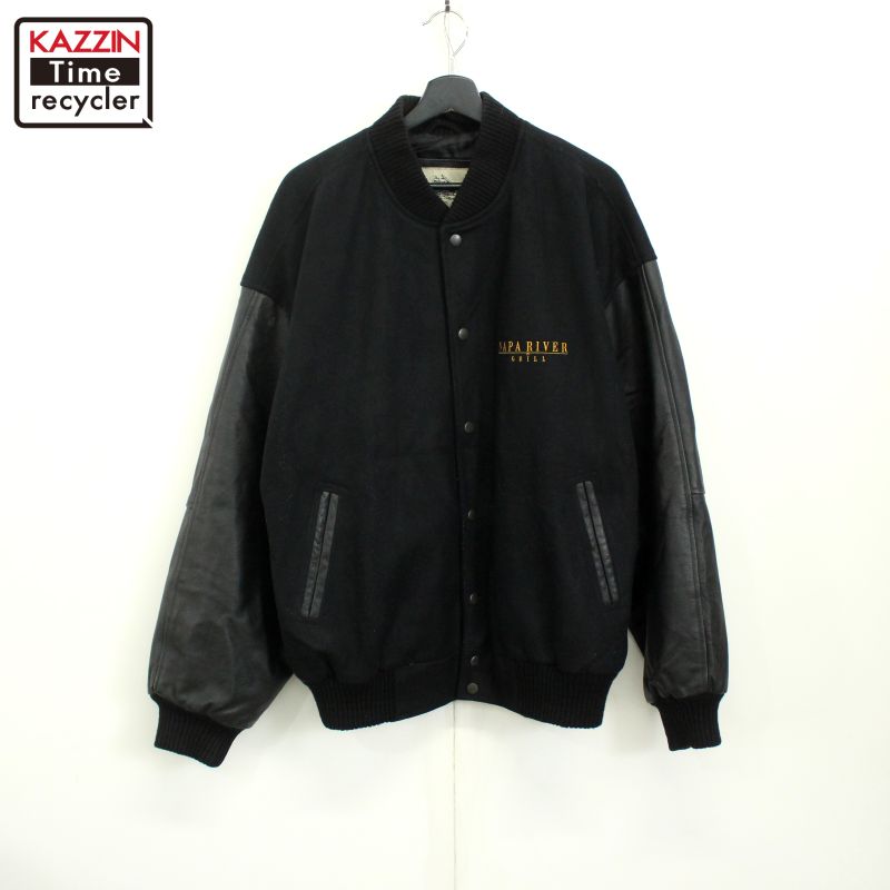 楽天市場】90s USA製 ヴィンテージ Holloway アームレザー ブラック