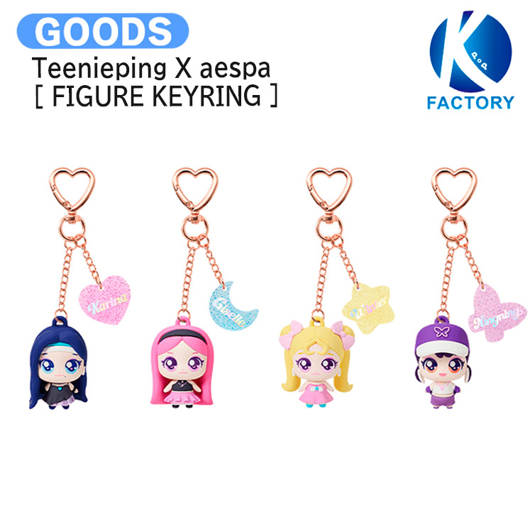 楽天市場】送料無料 aespa [ MIRROR KEYRING ] KNOCKIN ON YOUR HEART