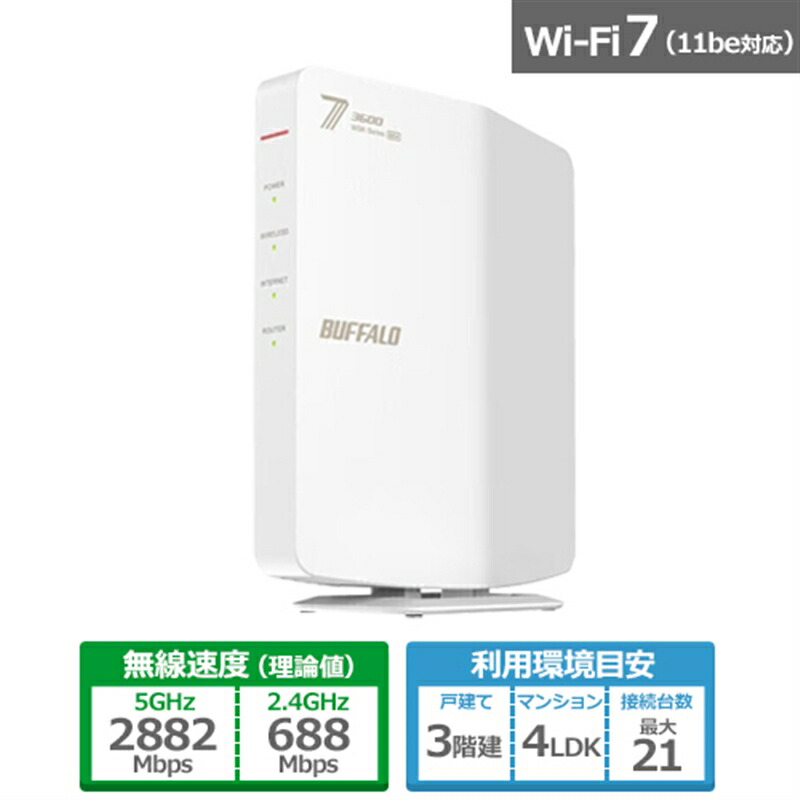 楽天市場】バッファロー（Buffalo） Wi-Fiルーター 2台セットモデル