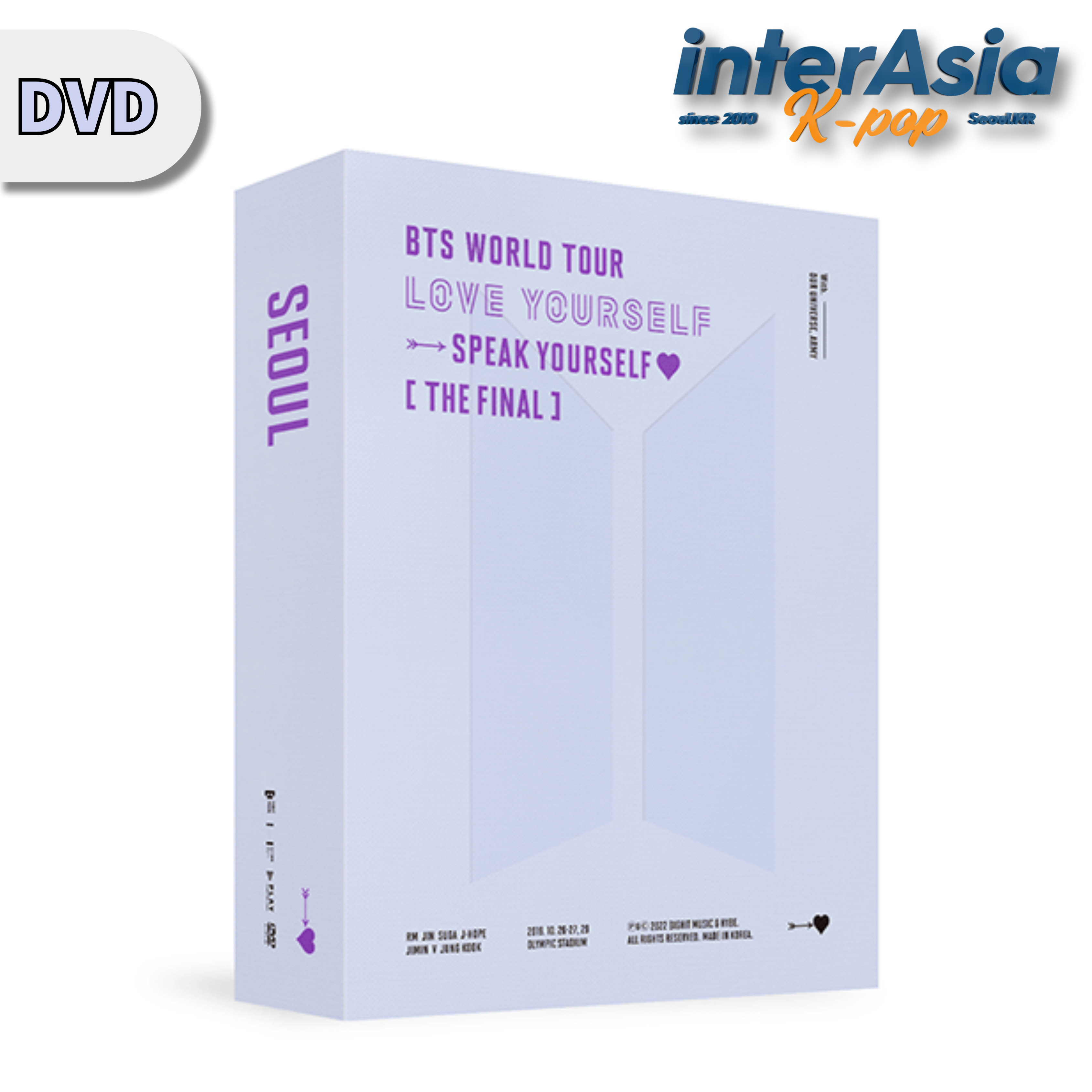 楽天市場】BTS - Memories of 2021 [DVD] バンタン メモリーズ ばん